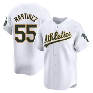 Men's Limited White Adrian Martinez Oakland Athletics Home Jersey