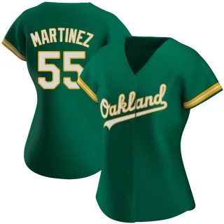 Women's Authentic Green Adrian Martinez Oakland Athletics Kelly Alternate Jersey