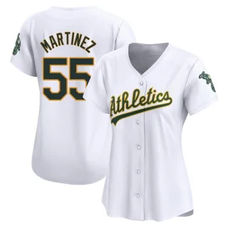 Women's Limited White Adrian Martinez Oakland Athletics Home Jersey