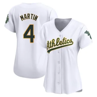 Women's Limited White Billy Martin Oakland Athletics Home Jersey