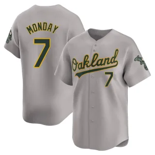 Youth Limited Gray Rick Monday Oakland Athletics Away Jersey