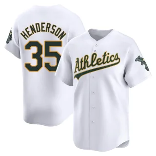 Youth Limited White Rickey Henderson Oakland Athletics Home Jersey